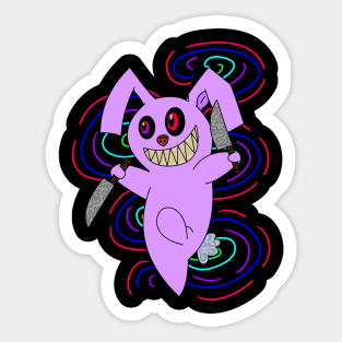 Marvin the Killer Bunny (2022 Version) Sticker